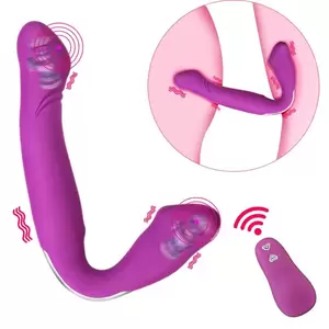 lesbian toys double - Dildo Vibrator Lesbian Strap on Double Penetration Clitoris Stimulator Sex  Toys for Woman Strapless Strapon Anus Massage - AliExpress