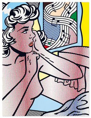 joyous all nudism galleries - A late-career 'tour de force' â€” Roy Lichtenstein's Nude with Joyous  Painting | Christie's