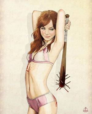 Emma Stone Ass Porn - Pin by Pablo Algaba on drawing beauty | Pinterest | Baseball bats,  Illustrations and Artwork