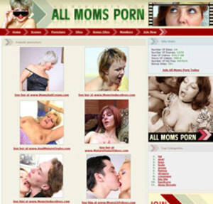 All Moms Porn - All Moms Porn Review of allmomsporn by HonestPornReviews.com