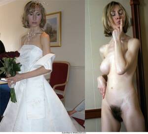 Dressed Undressed Bride Porn - WifeBucket | Before-and-after naked photos from brides of all ages!