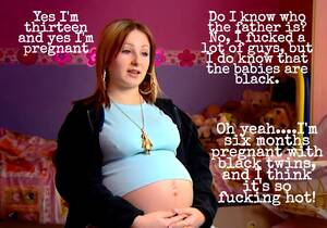 black pregnant fucking captions - Pregnant Black Bred Teenage Slut | MOTHERLESS.COM â„¢