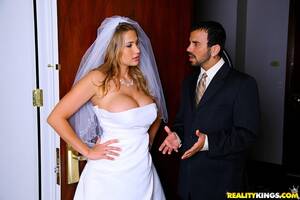 big tit marriage - Super hot big tits babe gets fucked at her wedding after her groom passed  out i - Pichunter