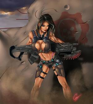 gears of wars cartoon nude - Gears of War: Rainier by RayArtz