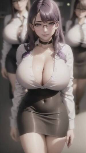 big boobs anime teacher hentai - Japanese School Teacher Big Boobs AI Art