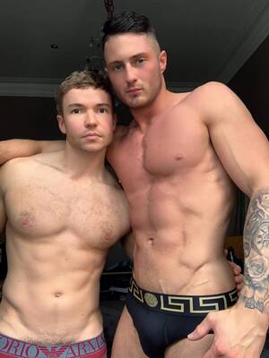 British Gay Porn Star - Handsome Fitness Model Mark London Releases A Sex Tape With Gay Porn Star  Gabriel Cross On JustFor.Fans | by QueerMeNowBlog | Medium