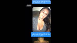 huge black tits sexting - Teasing my Husband with my Older Stepsister during Sexting - Pornhub.com