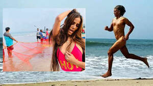 indian nude beach sex - Goa: Milind Soman in trouble for running nude on beach | Goa News - Times  of India