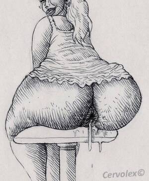 chubby anal drawings - X ä¸Šçš„Cervolexï¼šã€ŒMilf Anal Whore #3 #nfsw #porn #drawing #sketch #artwork # cartoon #milf #ass #bbw #anal #bigass #bigbutt #thick #gape #prolapse  #hardcore #thong #panty #mature #pawg #doubleanal #creampie #fat  https://t.co/rfCb0e1Rplã€ / X