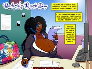 African Bbw Cartoon Porn - Bodacia's Beach Day - MyHentaiGallery Free Porn Comics and Sex Cartoons