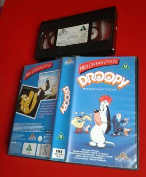 mgm cartoon porn - DROOPY : FEAT WAGS TO RICHES / MGM CARTOON VIDEO PAL 1989 58MINS TEX AVERY