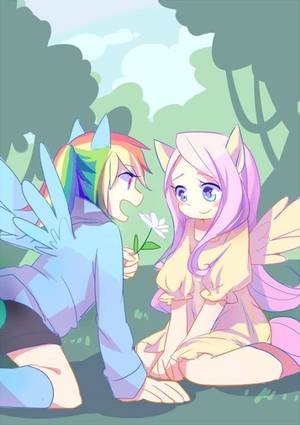 Mlp Fluttershy X Sans Porn - Rainbow Dash x Fluttershy ~`My Little Pony
