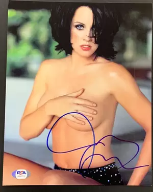 Jenny Mccarthy Oop Sex Tape - Jenny McCarthy Signed Photo PSA/DNA 8x10 Autograph Sexy Playboy Playmate |  eBay
