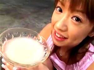 japanese girls drinking cum - Watch Japanese Teen Drinks Trophy Cup Full Of Cum - PolishCollector -  Facial, Bukkake, Cum Shots Porn - SpankBang