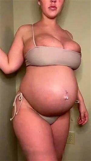 extra large pregnant boobs - Watch Too big boobs try on - Pregnant, Busty, Try On Porn - SpankBang