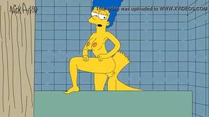 Bart And Marge Simpson Porn - Bart and marge simpsons shower taboo porn