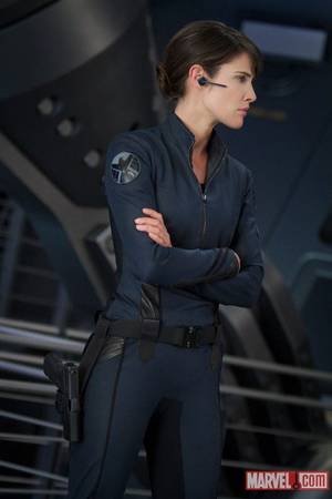 Maria Hill Porn Captions - Maria Hill from #Avengers. Still can't deal with how good this movie looks.
