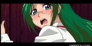 lesbian anime girls slapping butts - Green haired hentai girl gets ass slapped EMPFlix Porn Videos
