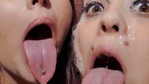 Double Mouth Porn - Double Open Mouth Spit Whore Porn Gif | Pornhub.com