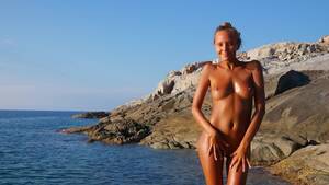 cyrielle naked beach shot - Katya Clover - Naked Beach Dancer[Corsica Summer 2014] - Pornhub.com