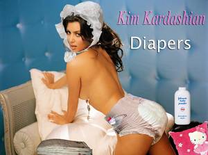 Diaper Kim Possible Porn - Kim Kardashian pastie by Unknown.