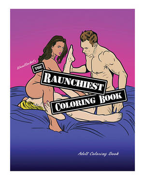 Adult Sex Coloring Books - Wood Rocket Bachelorette Party Adult Coloring Book â€“ Blooming Intimacy