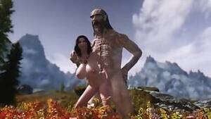 Free Monster Porn - 3D monster porn with a hung giant. Free bestiality and animal porn