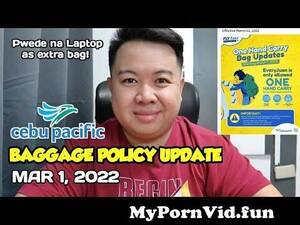 Cebu Pacific Porn - Cebu Pacific NEW Baggage Policy starting March 1, 2022 | JM BANQUICIO from  ml pacific Watch Video - MyPornVid.fun