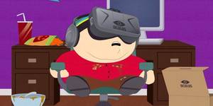 minecraft cartoon porn animations - South Park's Cartman wearing Oculus Rift in Grounded Vindaloop episode