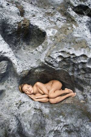 nude asian sleeping naked - Young Asian Nude Woman Sleeping In A Crevice In A Rock. Stock Photo,  Picture and Royalty Free Image. Image 2189686.