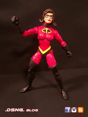 Mrs.incredibles Porn Fat Ass Cartoon - DSNG'S SCI FI MEGAVERSE: CUSTOM MRS INCREDIBLE / ELASTIGIRL TOY! MARVEL  LEGENDS SCALE BY DSNG!