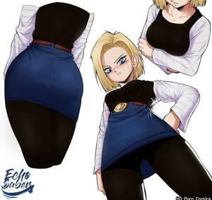 Body Swap Porn Fan Art - Android 18 Mini - Body Swapping With A Weakling comic porn | HD Porn Comics