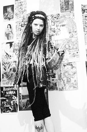 Dreadlocks Punk Porn - Crust punk dreads