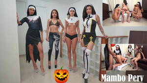 Blasphemy Nun Porn Anal - Halloween Perv Nuns squad : 4 perv nuns sex ritual & reverse gangbang (Anal,  nuns, blasphemy, 1guy on 4 girls, demon girl, gapes, ATM,ATOGM) OB230 -  XVIDEOS.COM