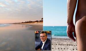 nude beach double penetration - Councillor goes to extreme lengths to outlaw controversial nudist beach in  star-studded Byron Bay | Daily Mail Online