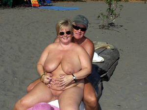 bbw beach couple - Fat nudist married couples and BBW singles