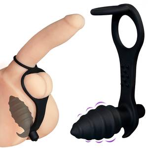 anal dildo substitutes - Anal Vibrator 10 Speed Prostate Massager Vibrating Anal Plug Silicone  Waterproof Sex Toys