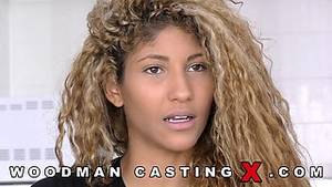 Casting Amateur Audition - Tattooed black chick goes to her first porn casting