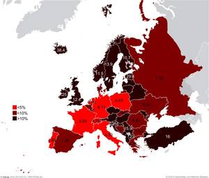European Porn Age - Pic. #City #Living #European #Percentage #Largest #Countries #Edition,  113535B â€“ My r/MAPS favs