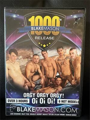 Blakemason Gay Porn Orgy - AdultStuffOnly.com - Orgy! Orgy! Orgy! Oi! Oi! Oi! XXX gay porn DVD Blake  Mason Studios
