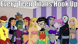 Cartoon Comp Porn - Cartoon Hook-Ups: Teen Titans Compilation (Every Teen Titans Hook Up)