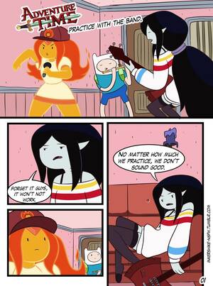 Kim Adventure Time Porn - Adventure time - Practice With The Band | Porn Comics
