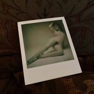 Found Polaroid Porn - Single B/W Fine Art Nude Polaroid - Etsy