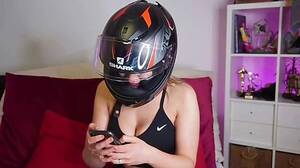 helmet cam nude - StracciaStella- naked stripping on cam for live sex video chat â€¢ SpreadPussy
