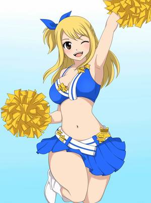 Cheerleader Anime Porn - Lucy cheerleader - Fairy Tail