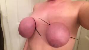 Blue Tits - Massive tied up tits turn blue - BDSM porn at ThisVid tube