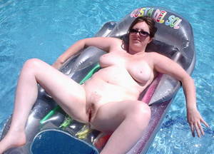 fat amateur nudist beach - Outdoor Mature Photos: