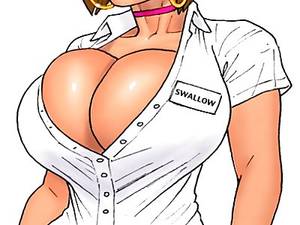 cartoon nurse boobs - Sexy nurse Ivana Swallow with big cartoon boobs from John Persons the pit