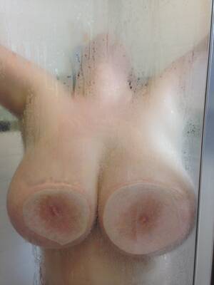 big boobs in the shower - My wife's huge boobs in the shower Porn Pic - EPORNER