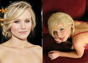 Celebrity Look Alike Porn - Porn Star Lookalikes of Female Celebs - Kristen Bell : Kenzi Marie